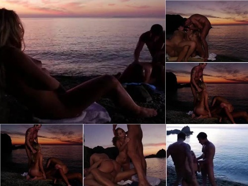 Greece My Best Friend Fucked 2 Handsome Guys At The Beach To Take Revenge For Her Boyfriend Cheating Her image
