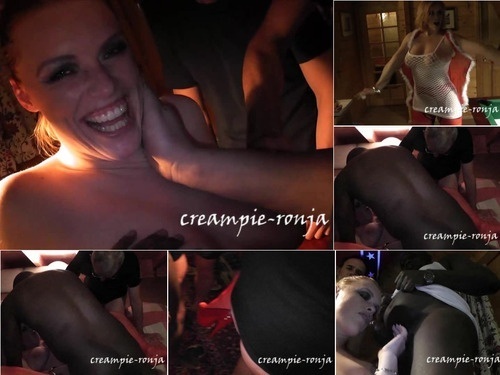 Creampie-Ronja.com AO-Party mit 13 Mnnern in der Jagdhtte image