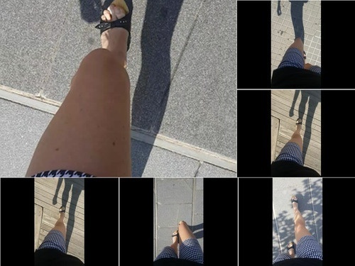 Footfetish SpanishStar WALKING-WITH-MY-WOOD-MULES-POV image