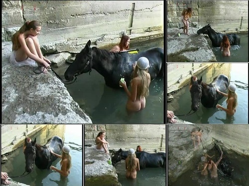 lesbi masturbate Galitsin-News 093 – Horse Pleasure  Sandra   Valentina image