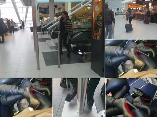 Shoes Julie-Skyhigh budapest-airport-and-flashing-boobs-in-plane image