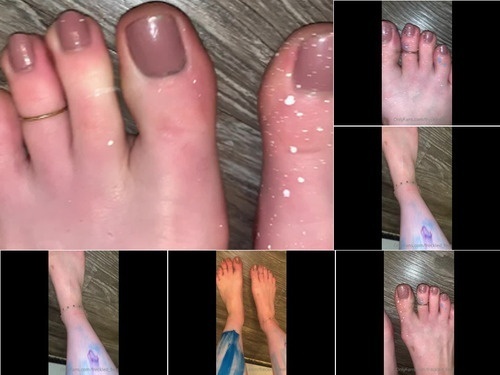 Onesie freckled feet 29-06-2020 elp me clean them off5415 image