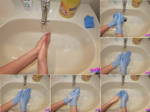 Eastern European Wash Your Hands Before Masturbate On Pornhub –  SCRUBHUB – 2160p image