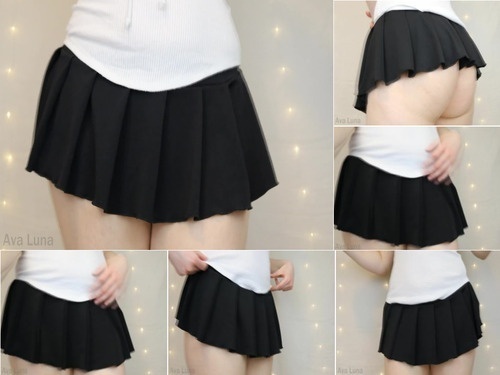 Bubblebutt Miniskirt Tease image