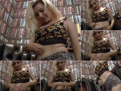 Snoozing Belly Button Fun In The Library image