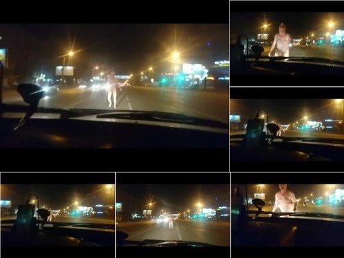 crazy videos eFukt 21368 Furious Naked Man Attacks Volvo  2016-04-19 image