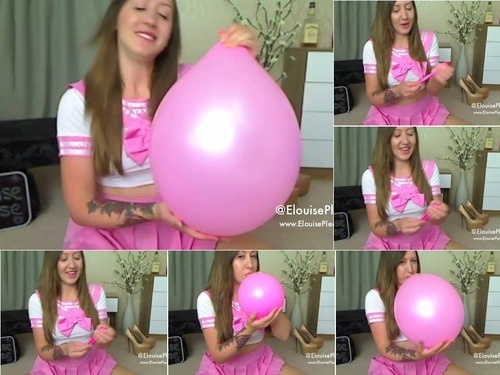 Fuck Doll Pretty In Pink Balloon Play B2p image