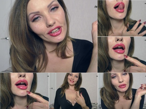 Magyar Sensual Lips Tease With JOI image