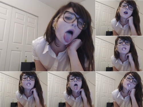 Creamy Nerdy Teen Drools and Spits image