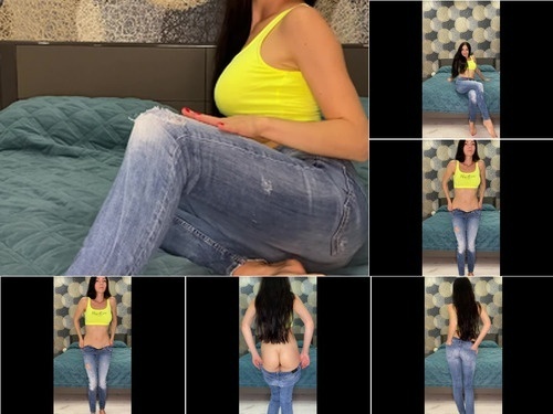Giantess Teasing in tight blue jeans  id 2971780 image