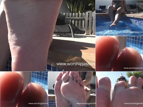 Seductress Pool Foot Treat – 1080p image