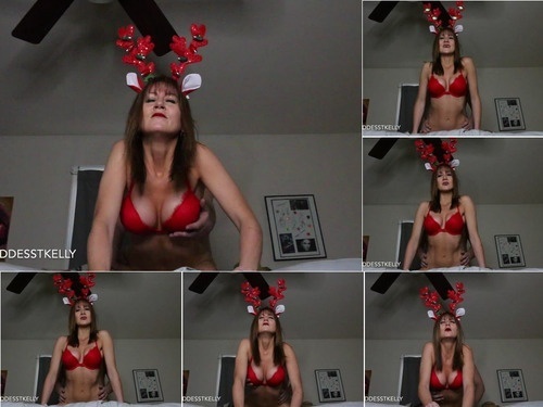 Caged Xmas Quickie Cuck Tease image