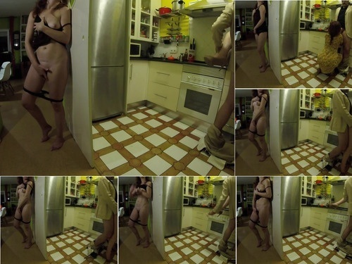 Sex Toy Pillada A Mi Amiga Follando Con Un Extra o En La Cocina – 1080p image