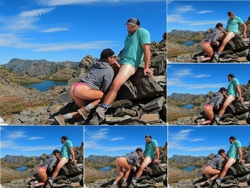 Pigtails Throbbing Oral Creampie Swallow On Mountain Top – 1080p image