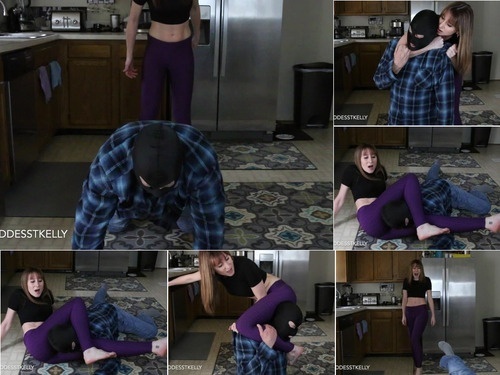 GoddessTKelly Yoga Pants Beatdown image