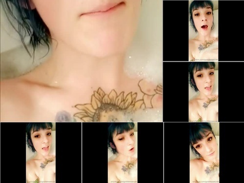 ruined orgasm goddesseevee 2019-02-22 Bath time message from Sunflower   – image