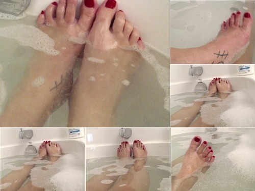 Non-Nude Bubble Bath Foot Worship  id 1594129 image