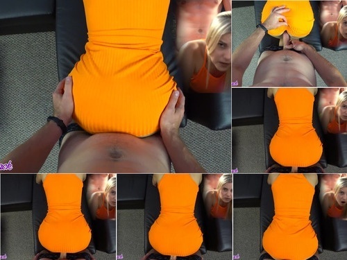 Pajama Pure POV Fucking In Tight Orange Dress – Letty Black Moves Her Booty – 1080p image