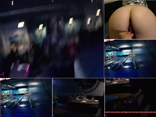 Pajama Remote Vibrator In Bowling With Friends – Letty Black – 1080p image