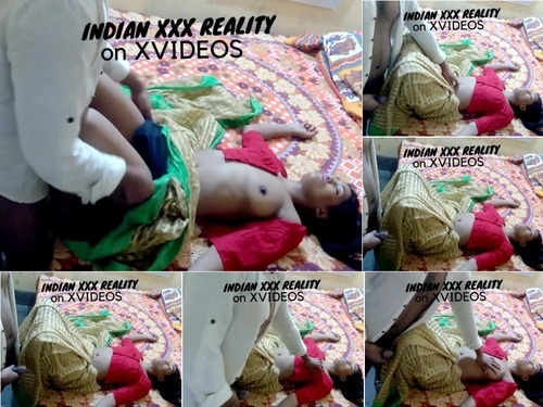 Indian XXX Reality I Fucked My Friend S Hot Step Sister While She Is S And Wearing Green Saree Red Blouse image