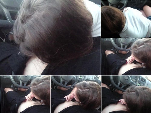 TitJob Teen Blowjob in the Car – Cum Mouth Alina Rose 1080p image