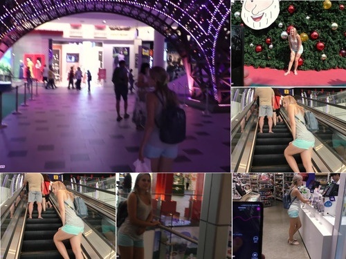 Pajama Remote Vibrator In Large Mall – Lot Of Fun With Letty Black – 1080p image