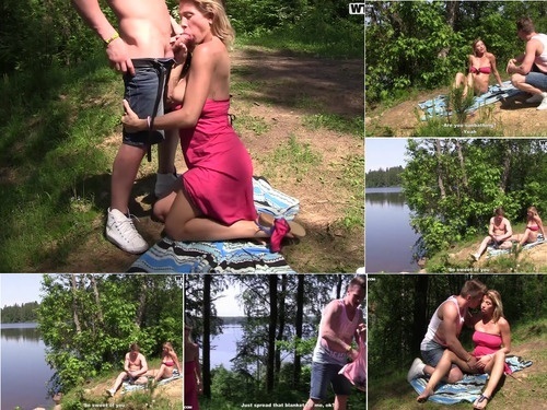 Legal Teen MeetSuckAndFuck Having sex with a hot stranger in the woods-ForeverAloneDude image