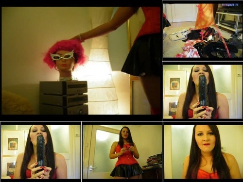 Dirty Taking AmberLeighCG107H – Bi Humiliation For The Sissy Party Girl image
