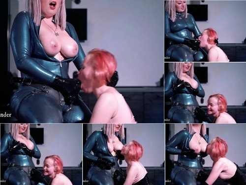 Armpit Strap-On Lesbian Suck – 1080p image