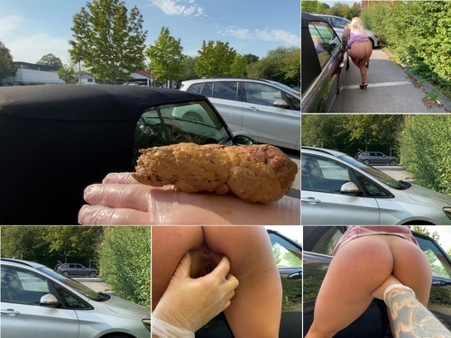 Exhibition SteffiBlond Proctologist investigation escalated in the supermarket parking lot image