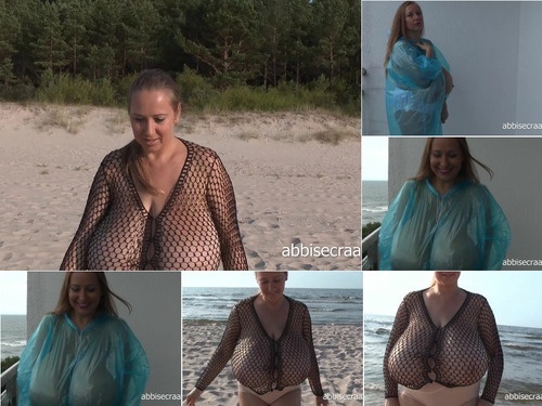 huge breast AbbiSecraa 123 Evening On The Beach And Rainy Day  26 08 2016 image