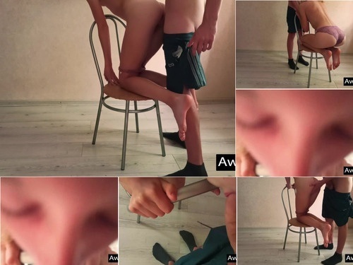 Faceless 037 Amateur Sex on a Chair 1080p image