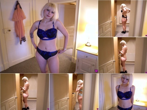 Pussy (Shaved) Wankitnow 20 05 06 baby dolliiy trying on lingerie image