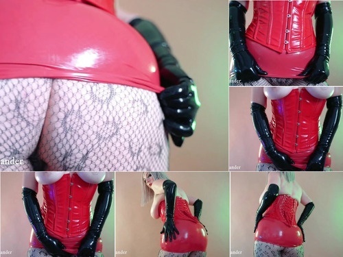 Air Ballon Amazing Big Ass Tease With Latex Outfit – Model Arya Grander – 1080p image