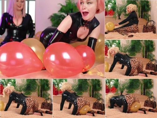 Mindfuck Air Balloon Fetish Video  Inflatable Kinky Fantasy And Looner Fun With Big Ass – 1080p image