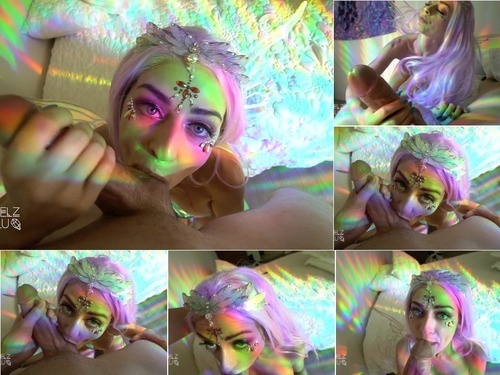 Customs Rainbow Fairy POV Blowjob   Facial image