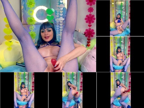 Jewelz Blu Squirting in Fishnets image