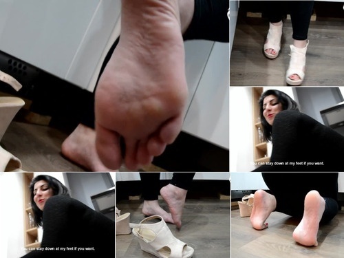 stinky Powerless To Her Feet  Foot Worship  High Heels  Gypsy Feet  Big Feet  Czech Soles  Sexy Feet  Toes  – 1080p image