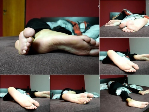 Vietnamese Y Feet In Bed  Big Feet  Foot Fetish  Foot Tease  Czech Soles  POV  – 1080p image
