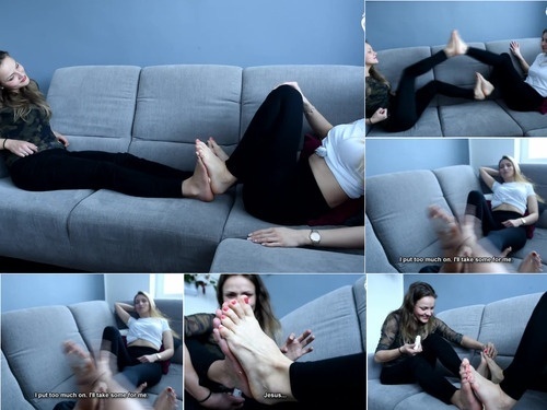 Czech Soles Two Girls Glued Their Sexy Bare Feet Together   Foot Fetish  Bare Feet  Czech Soles  Sexy Soles  – 1080p image