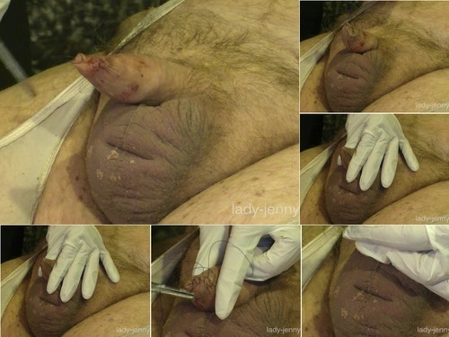 Needles Sissi Slave s Sewn Penis image