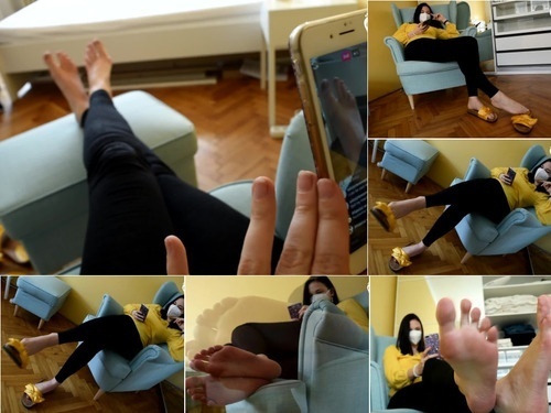 Vietnamese Foot Model Got Bored During Quarantine  POV Foot Worship  Big Feet  Bare Soles  Foot Tease  Toes  – 1080p image