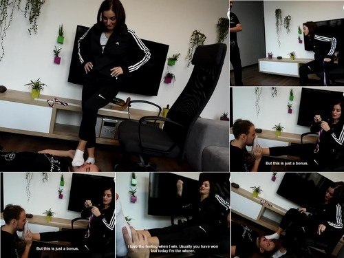 Czech Soles Smelly Sock Domination And Victory Poses  Femdom  Footdom  Domination Feet  – 1080p image
