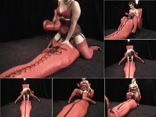 Dungeon Fuck Me Or You Are Fired Evil Boss Alice Red Leather SleepSack image