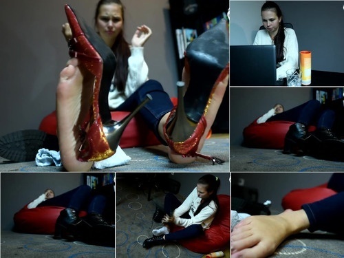 Sneakers Foot Growth Story 2  Pov Feet  Big Feet  Giantess Feet  Soles  Czech Toes  – 1080p image