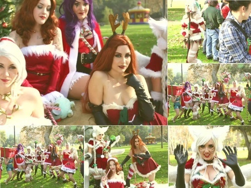 Softcore Jessica Nigri Patreon Siterip Holiday Ahri Video image