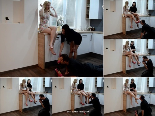 stinky Two Brats Training A Foot Slave Dog – 1080p image