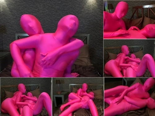 Kigurumi dlzts-148 – Pink   Pink Sensual Zentai Lesbian Play image