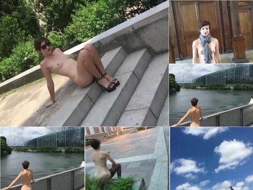 Rock In Babe nude in public places all over the world image