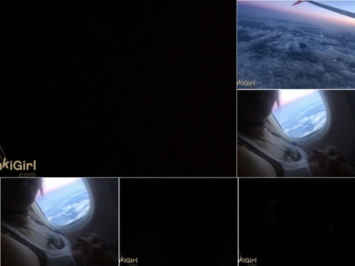 SukiSukiGirl Public Blowjob On An Airplane – 1080p image